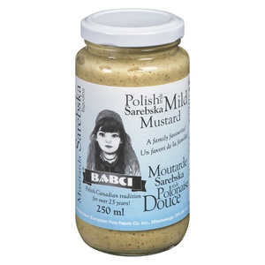 Babci Polish Style Sarebska Mild Mustard