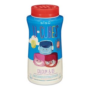 Sisu U-Cubes Calcium & D3 Kids Gummies