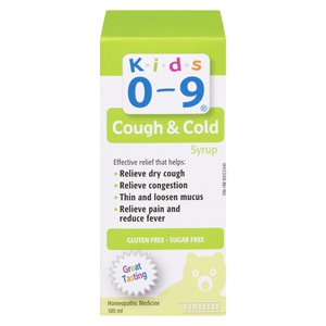 Homeocan Kids 0-9 Cough and Cold
