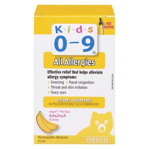 Homeocan Kids 0-9 Allergies Banana