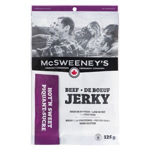 McSweenys Hot & Sweet Beef Jerky