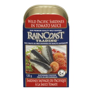 Raincoast Trading Wild Pacific Sardines in Tomato Sauce