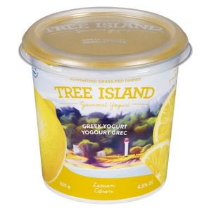 Tree Island Grass-Fed Lemon Greek Yogurt