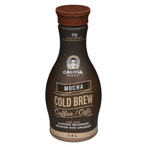 Califia Farms Mocha Cold Brew Coffee W/ Almond Beverage
