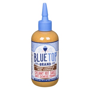Blue Top Brand Honey Chipotle Creamy Hot Sauce
