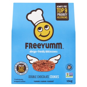 Freeyumm Double Chocolate Cookies