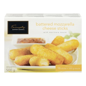 Simply Battered Mozzarella Cheese Sticks