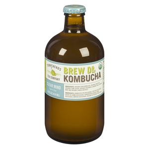 Brew Dr Organic Raw Kombucha Clear Mind