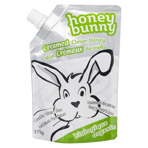 Honey Bunny Organic Creamed Clover Honey