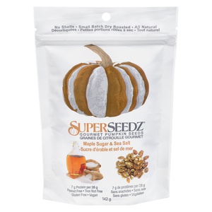 Super Seedz Maple Sugar & Sea Salt Pumpkin Seeds