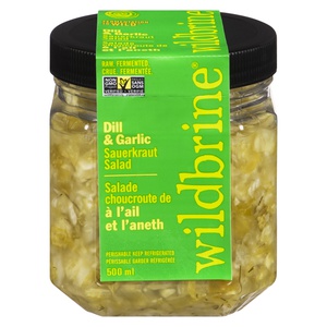 Wildbrine Raw Dill & Garlic Sauerkraut