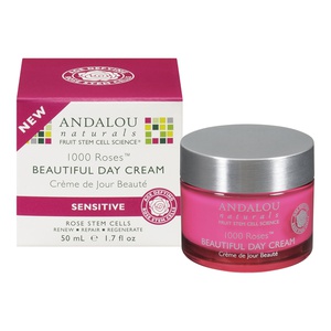 Andalou Naturals 1000 Roses Beautiful Day Cream Sensitive