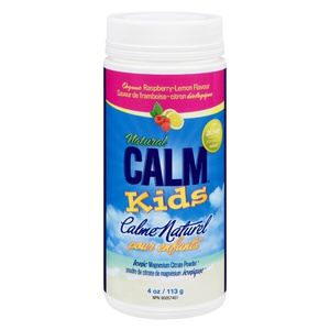 Natural Calm Kids Magnesium Raspberry Lemon