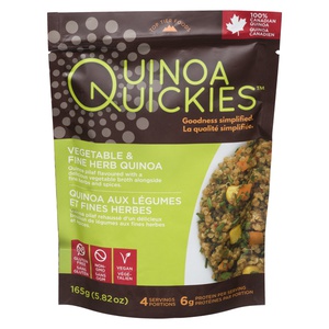 Top Tier Foods Quinoa Quickies Vegetable & Fine Herbs Pilaf