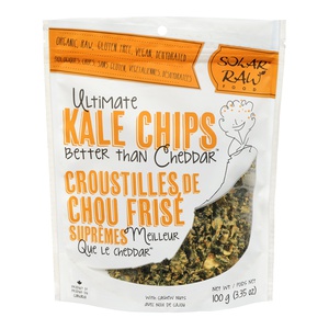 Solar Raw Food Organic Ultimate Kale Chips Cheddar