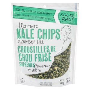 Solar Raw Food Organic Ultimate Kale Chips Cucumber Dill