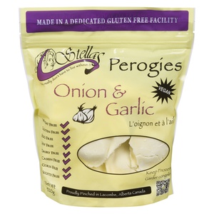 Stella's Perogies Vegan Onion and Garlic