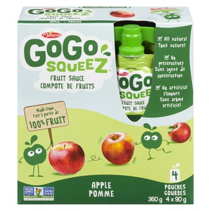 Materne Gogo Squeez Fruit Snack Apple Apple