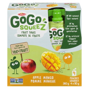 Materne Gogo Squeez Fruit Snack Apple Mango