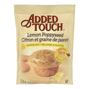 Added Touch Muffin Mix Lemon Poppyseed