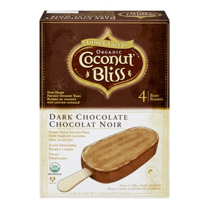 Luna & Larrys Coconut Bliss Bars Organic Dark Chocolate