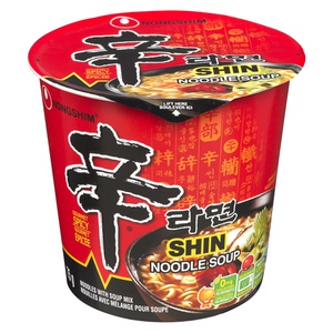 Nongshim Shin Spicy Noodle Soup Cup