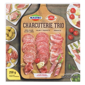 Mastro Charcuterie Trio Genoa & Salami & Prosciutto
