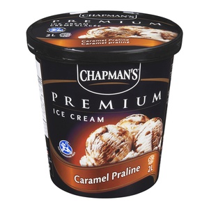 Chapmans Premium Ice Cream Caramel Praline
