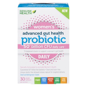 Genuine Health Gut Health Probio 50 Billion Cfu Daily