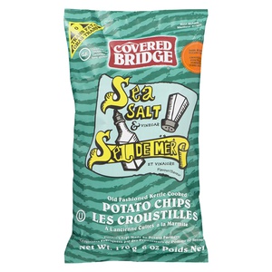 Covered Bridge Sea Salt & Vinegar Potato Chips