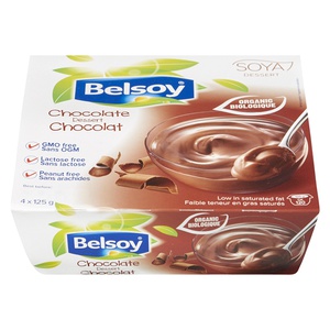 Belsoy Organic Chocolate Plant Based Dessert