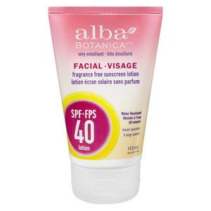 Alba Botanica Facial SPF 40 Sunscreen Lotion
