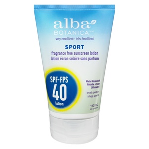 Alba Botanica Sunscreen SPF 40 Lotion Sport