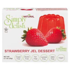Simply Delish Jelly Dessert Strawberry