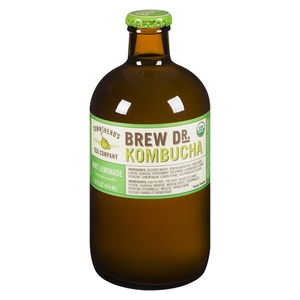 Brew Dr Organic Raw Kombucha Mint Lemonade