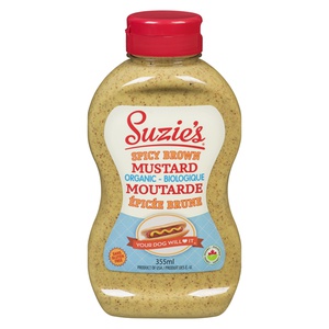 Suzies Organic Spicy Brown Mustard