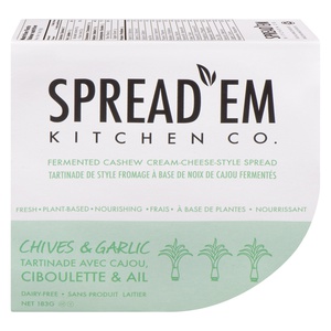 Spread'em Chives & Garlic Fermented Cashew Spread