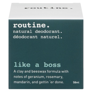 Routine Like a Boss Natural Deodorant