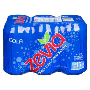 Zevia Cola Zero Calorie Soda