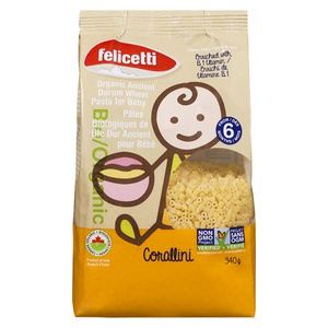 Felicetti Organic Pasta for Baby Corallini