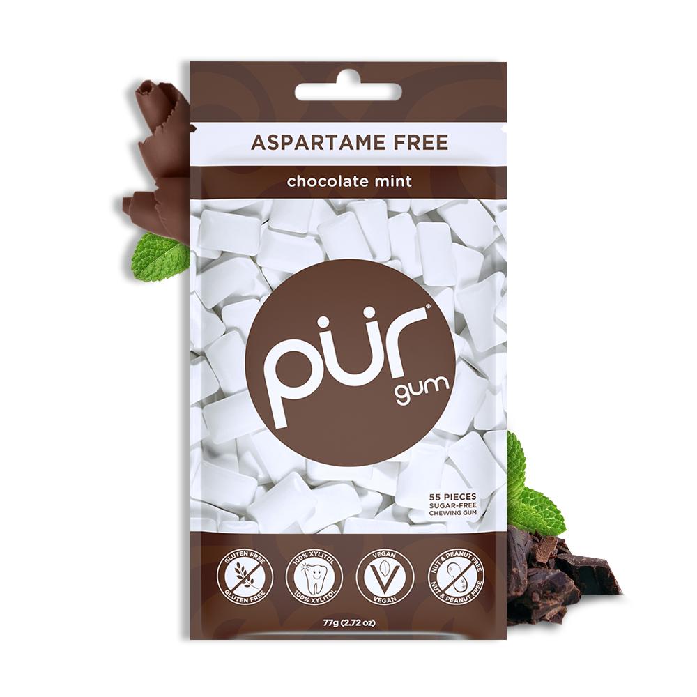 PUR CHOCOLATE MINT GUM