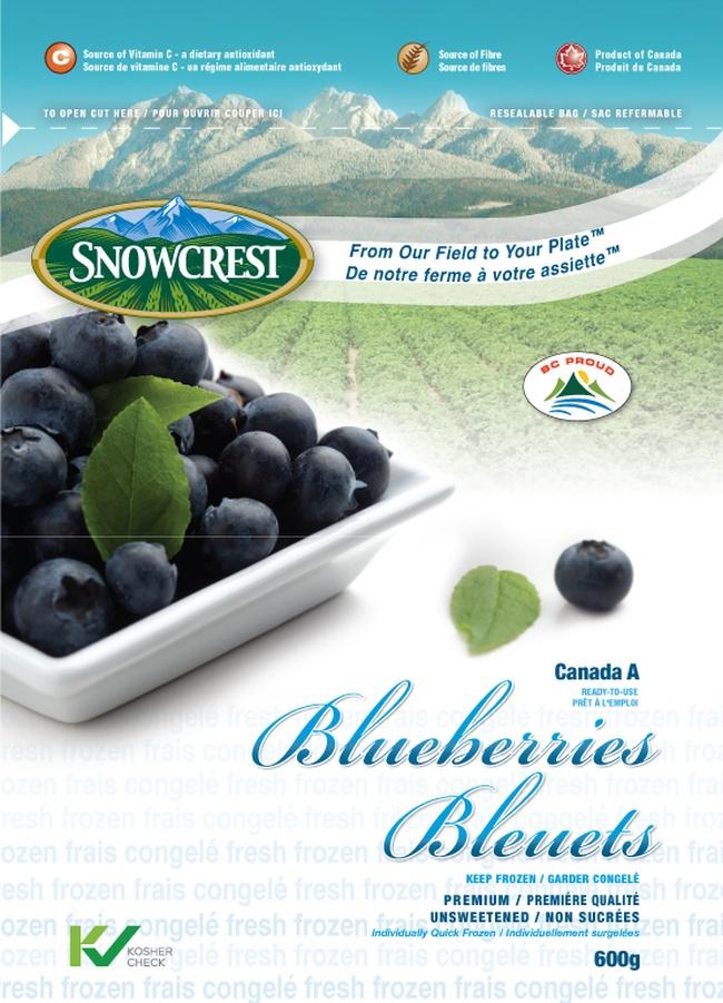 SNOWCREST BLUEBERRIES