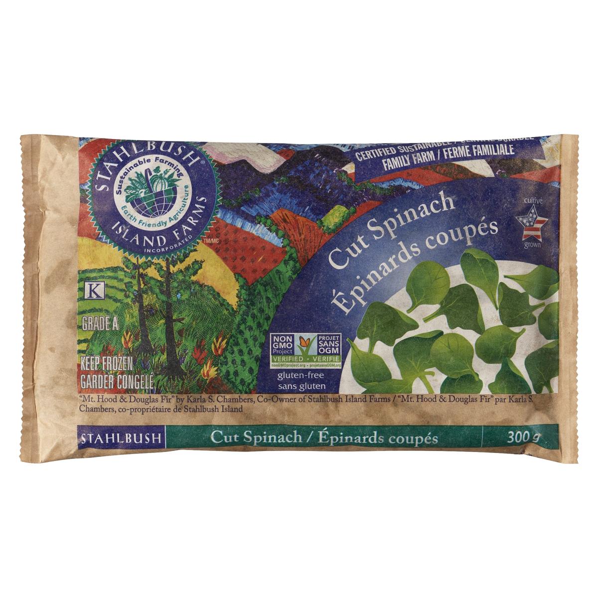 STAHLBUSH VEGETABLES CUT SPINACH