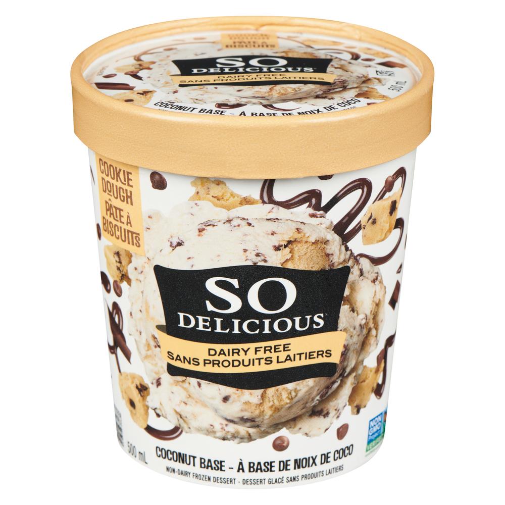 SO DELICIOUS COCONUT MILK COOKIE DOUGH FROZEN DESSERT