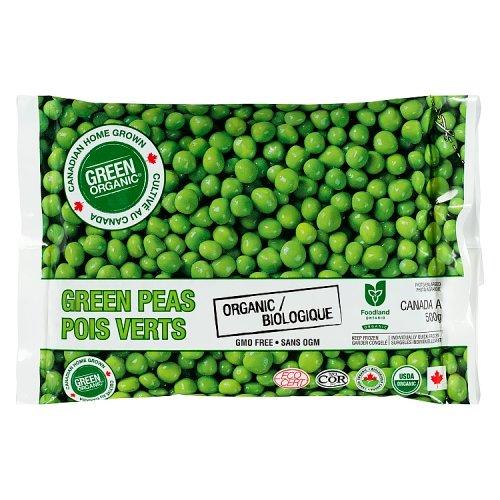 GREEN ORGANIC VEGETABLES PEAS
