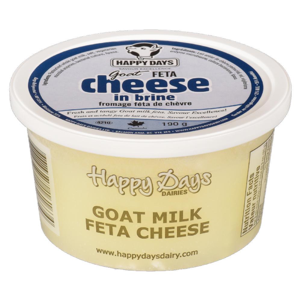 HAPPY DAYS GOAT MILK FETA CHEESE
