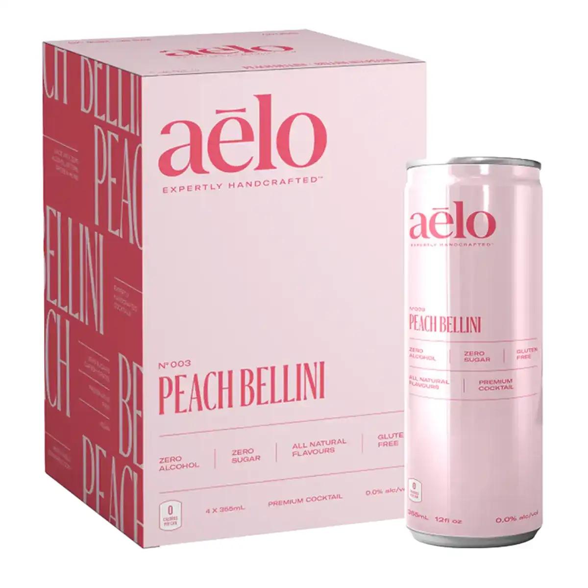 AELO PEACH BELLINI ALCOHOL FREE