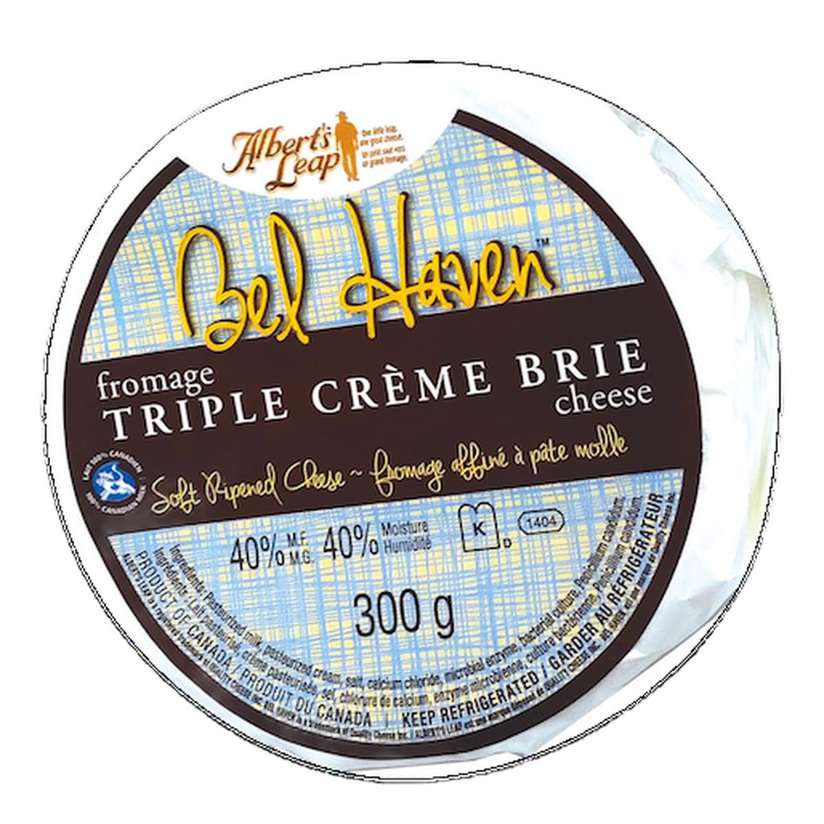 ALBERTS LEAP BEL HAVEN TRIPLE CREME BRIE