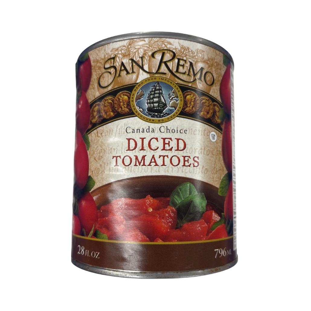 SAN REMO DICED TOMATOES
