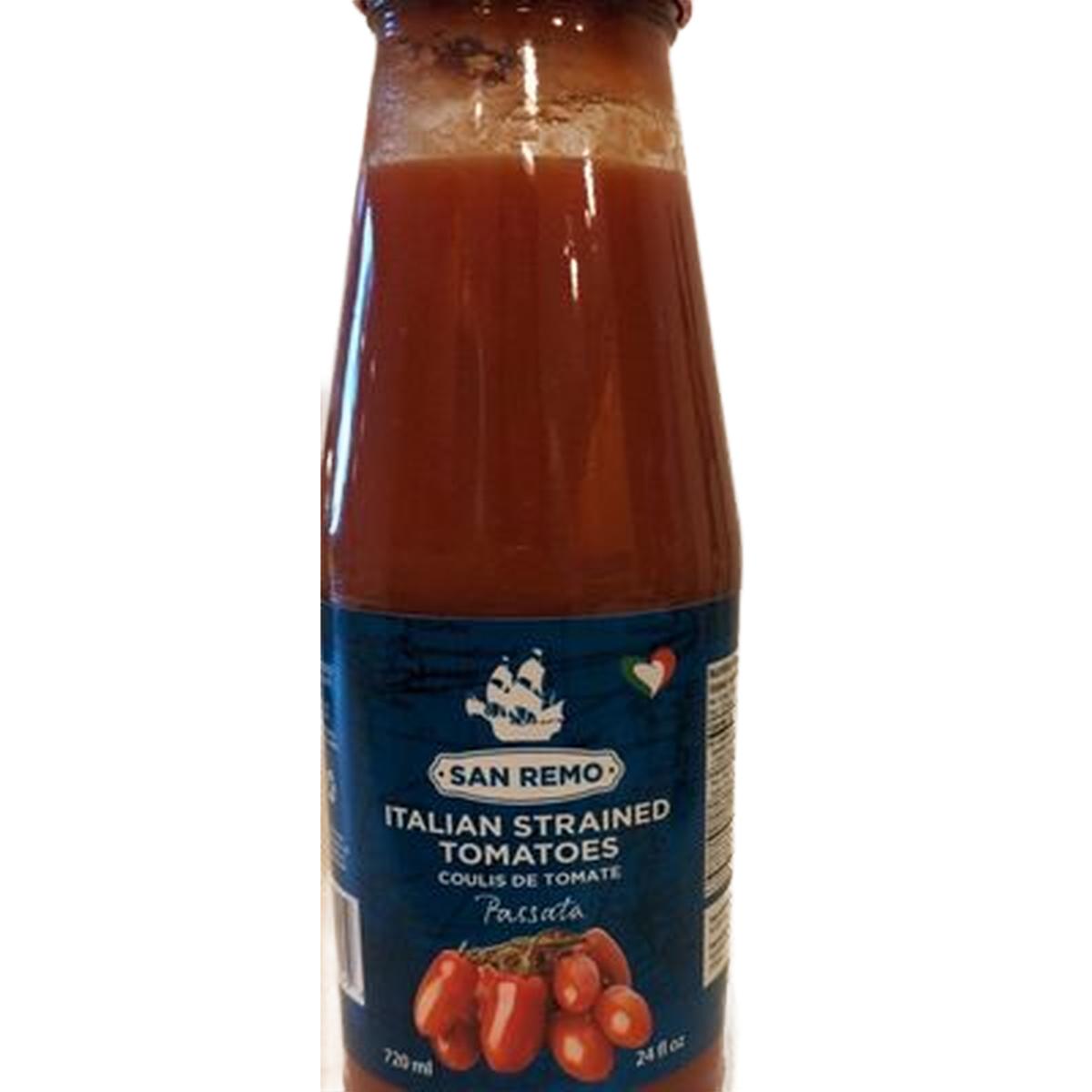 SAN REMO STRAINED TOMATOES PASSATA